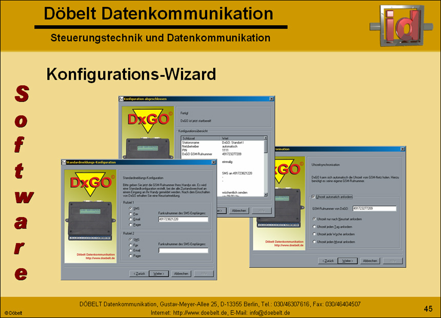 D�belt Datenkommunikation - Produktpr�sentation: multiple - Folie 45